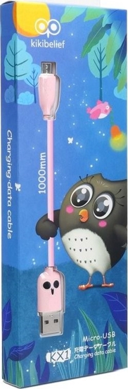 Picture of Kabel USB Hoco USB-A - microUSB 1 m Róowy (6957531093688)