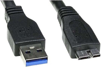 Изображение Kabel USB LAMA PLUS USB-A - microUSB 0.5 m Czarny
