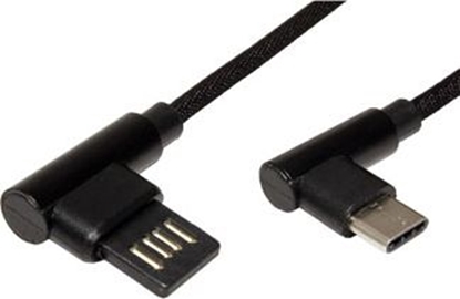 Attēls no Kabel USB Neutralle USB-A - USB-C 3 m Czarny