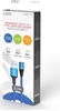 Picture of Kabel USB Savio USB-A - USB-C + microUSB + Lightning 2 m Niebieski Magnetyczny (CL-157)