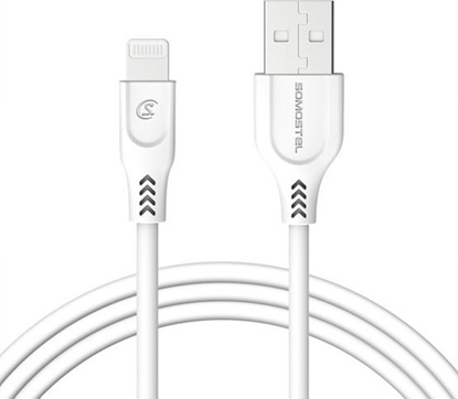 Picture of Kabel USB Somostel USB-A - Lightning 1 m Biały (25714)
