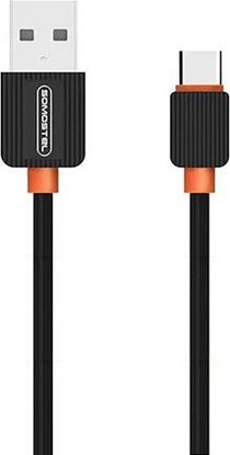 Изображение Kabel USB Somostel USB-A - USB-C 1 m Czarny (26580)
