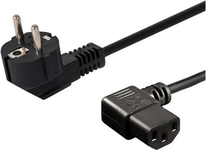 Attēls no Kabel zasilajcy Savio SAVIO Schuko mski ktowy - IEC C13, 1,2m (CL-115)