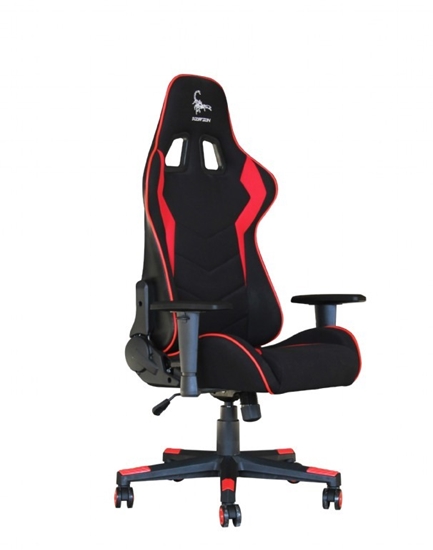 Picture of GEMBIRD Gaming chair black/red mesh