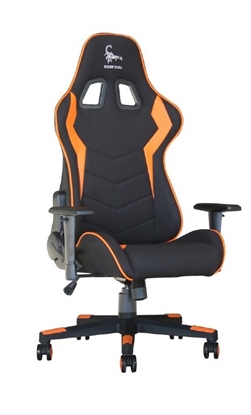 Attēls no GEMBIRD Gaming chair black/orange