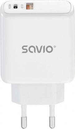 Picture of adowarka Savio LA-06 1x USB-A 1x USB-C 3 A (1_811675)