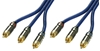 Изображение Lindy 10m Component Video Cable component (YPbPr) video cable 3 x RCA Blue