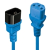 Picture of Lindy 2m C14 to C13 Extension Cable, blue