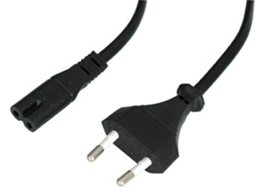Picture of Lindy 30423 power cable Black 5 m CEE7/16 C7 coupler