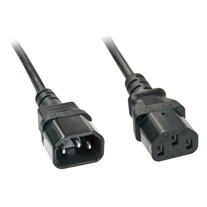 Attēls no Lindy 3m C14 to C13 Extension Cable
