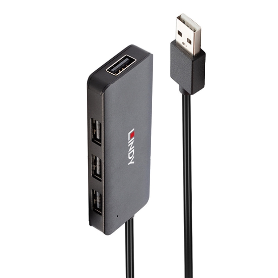 Изображение Lindy 4 Port USB 2.0 Hub