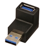 Picture of Lindy USB 3.0 Adapter Type A 90° down
