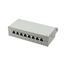Picture of Logilink Patchpanel Cat.6A Tisch/Wand 8-port, grau