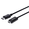 Picture of Manhattan DisplayPort 1.2 to HDMI Cable, 4K@60Hz, 3m, Male to Male, DP With Latch, Black, Not Bi-Directional, Three Year Warranty, Polybag