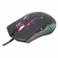 Attēls no Manhattan Gaming Mouse with LEDs, Wired, Seven Button, Scroll Wheel, 7200dpi, Black with LED lighting, Three Year Warranty