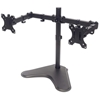 Picture of Manhattan TV & Monitor Mount, Desk, Double-Link Arms, 2 screens, Screen Sizes: 10-27", Black, Stand Assembly, Dual Screen, VESA 75x75 to 100x100mm, Max 8kg (each), Lifetime Warranty