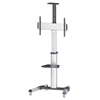 Picture of Manhattan TV & Monitor Mount, Trolley Stand, 1 screen, Screen Sizes: 37-65", Silver, VESA 200x200 to 600x400mm, Max 50kg, LFD, Lifetime Warranty