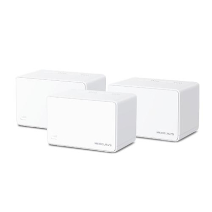 Attēls no AX3000 Whole Home Mesh WiFi 6 System with PoE | Halo H80X (3-Pack) | 802.11ax | 574+2402 Mbit/s | 10/100/1000 Mbit/s | Ethernet LAN (RJ-45) ports 3 | Mesh Support Yes | MU-MiMO Yes | No mobile broadband | Antenna type Internal | month(s)