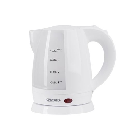 Изображение Mesko Home MS 1276 electric kettle 1 L 1600 W White