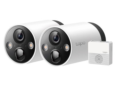 Attēls no TP-Link Tapo Smart Wire-Free Security Camera System, 2-Camera System