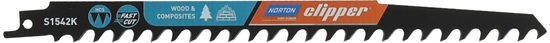 Изображение Norton Clipper NORTON BRZESZCZOT S1542K 240mm /2szt. DREWNO MIKKIE, DREWNO BUDOWLANE N70184608360