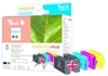 Изображение Peach 316405 ink cartridge 5 pc(s) Black, Cyan, Magenta, Yellow