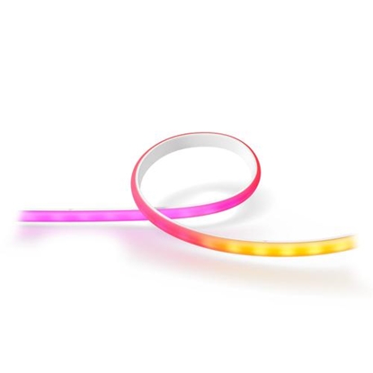 Attēls no Philips Hue White and colour ambience Gradient lightstrip extension 1 metre