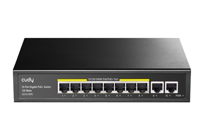Изображение Cudy GS1010PE 8-Port Gigabit PoE+ Switch 2 Gigabit Uplink Ports 120W