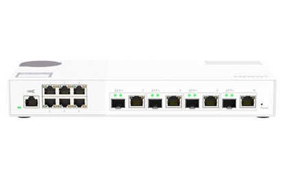 Attēls no QNAP QSW-M2106-4C network switch Managed L2 2.5G Ethernet (100/1000/2500) White
