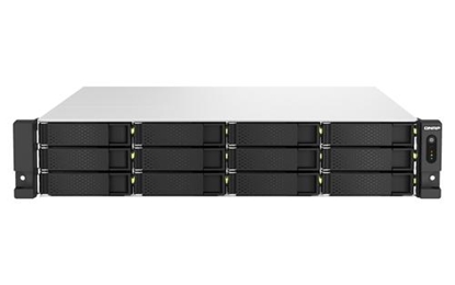 Picture of QNAP TS-h1887XU-RP NAS Rack (2U) Ethernet LAN Black, White E-2334