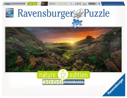Attēls no Ravensburger 00.015.094 Shape puzzle 1000 pc(s) Landscape