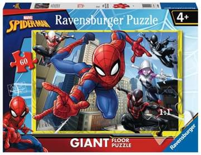 Attēls no Ravensburger Spiderman Jigsaw puzzle 60 pc(s) Comics