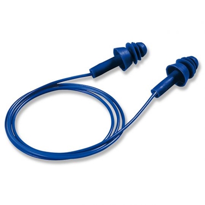 Picture of Reusable earplugs Uvex Whisper+ detect., SNR: 27dB,corded in plugbox
