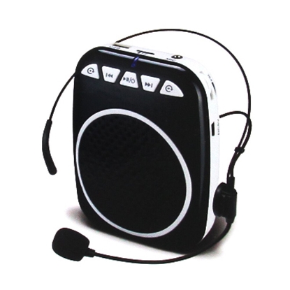 Attēls no RoGer Portable MP3 Speaker Music Player With MicroSD Card and USB Slot + Microphon