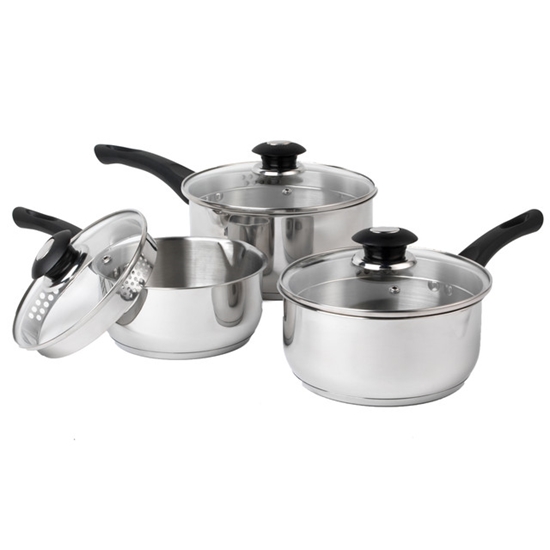 Picture of Russell Hobbs RH00542EU7 Easy Strain Pan Set 3pcs