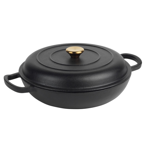 Picture of Russell Hobbs RH02525BEU7 Cast iron casserole 30cm black