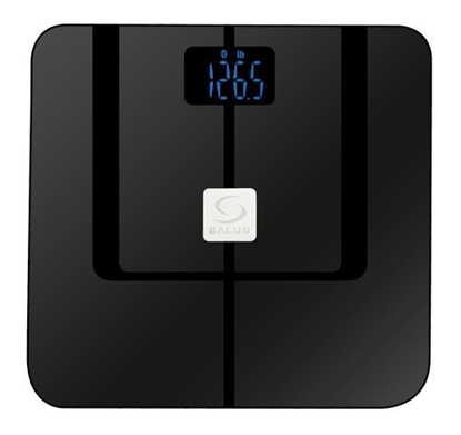 Picture of SALUS Controls 5060103693160 personal scale Square Black Electronic personal scale