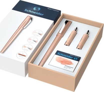 Picture of Schneider Zestaw prezentowy pióro wieczne Callissima, morelowe
