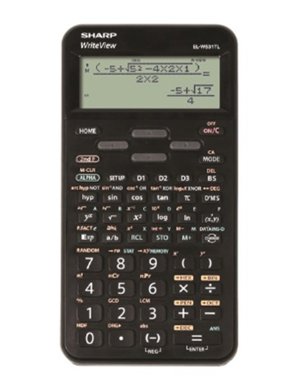 Изображение Sharp ELW531T calculator Desktop Display Black