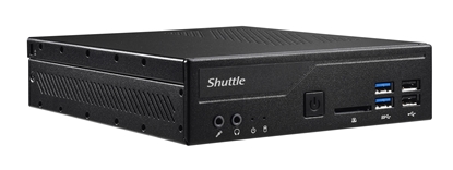 Picture of Shuttle XPС slim DH410 1.35L sized PC Black Intel H410 LGA 1200 (Socket H5)