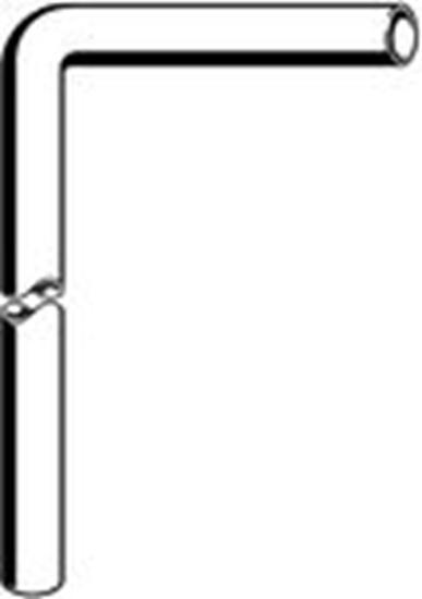 Picture of Sifona līkums plastmasas 32x220x680 Viega