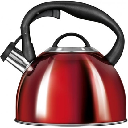 Picture of Smile MCN-13/C1 Kettle with whistle 3L (Red)