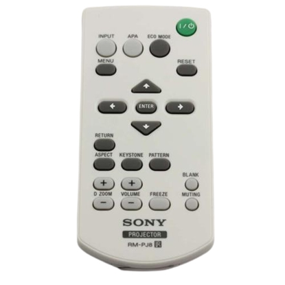 Attēls no Sony 149046311 remote control Projector Press buttons