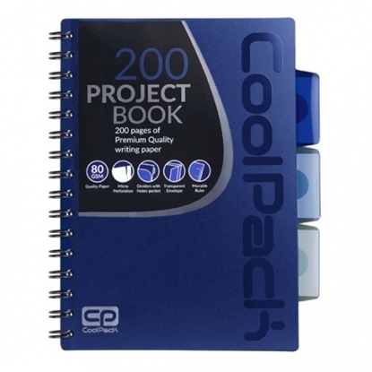 Picture of Spiral note book A5 Coolpack Dark Blue