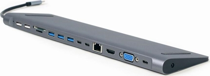 Attēls no Stacja/replikator Cablexpert USB-C (A-CM-COMBO9-01)