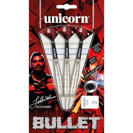 Изображение Šautriņa ar tērauda uzgali Unicorn Bullet Stainless Steel- Jelle Klaasen 20g: 27530 | 22g: 27531 | 24g: 27532 - 24 g