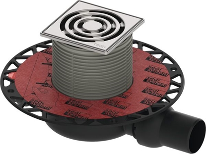 Attēls no TECEdrainpoint S112 traps DN50 zemais ar pretsmaku