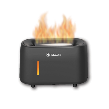 Изображение Tellur Flame aroma diffuser 240ml, 12 hours, remote control, grey