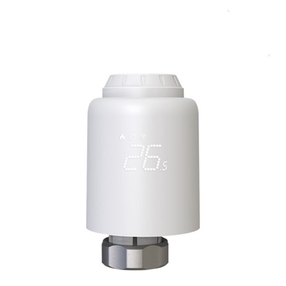 Изображение Tellur Smart WiFi Thermostatic Radiator Valve RVSH1 LED white