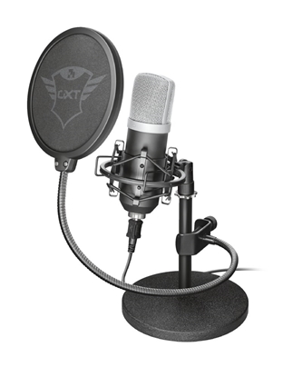 Attēls no Trust 21753 microphone Black Studio microphone